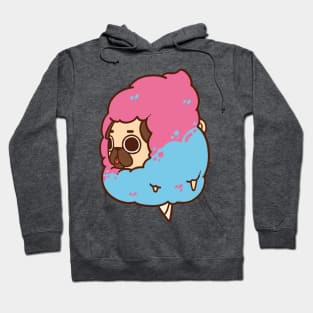 Cotton Candy Puglie Hoodie